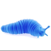 Kıvrılabilen Plastik Mavi Salyangoz - 3