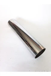 51 mm. DÜZ NİKELAJ BORU EGZOZ EKSOZ ÇIKIŞI thumbnail 1