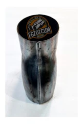 DKP boru kaynaklı çatal (dual) Uyumlu  çift çıkışlı ham egzoz eksoz pantalonu thumbnail 3