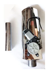 60 Mm. Iç Boru Deliksiz Ses Orani Yüksek Warex Egzoz Eksoz Ve Nikelaj Çıkış Borusu thumbnail 1