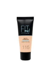 Maybelline New York Mat Fondöten - Fit Me Matte + Poreless Foundation 115 Ivory - 2