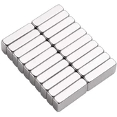 500 Adet 40x20x5 mm Neodyum Mıknatıs , Köşeli N35 Nikel Kaplamalı Kaliteli ve Dayanıklı Ürün - 3
