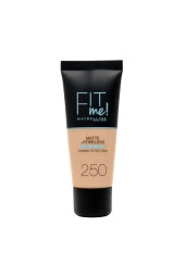 Maybelline New York Fit Me Mat Fondöten - Fit Me Matte + Poreless Foundation 250 Sun Beige - 2