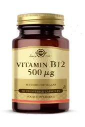 Solgar Vitamin B12 500 mcg 50 Kapsül thumbnail 2