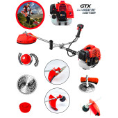 Wacker Pro Alman Strecer WRY 20 HP Bakır Sargılı Yan Tipi Ot Çim Çalı Biçme Tırpanı Full Aksesuarlı - 1