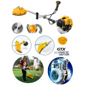 Wacker Pro Alman Technology terongy GTX 20 HP Bakır Sargılı Yan Tipi Ot Çim Çalı Biçme Tırpanı Full Aksesuarlı - 1