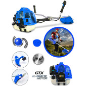 Wacker Pro Alman Technology Xercentu 20 HP Bakır Sargılı Yan Tipi Ot Çim Çalı Biçme Tırpanı Full Aksesuarlı - 1