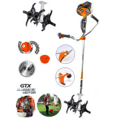 Wacker Prto Germany Technology İnsoundh 20 HP Yan Tipi Ot Çim Çalı Biçme Tırpanı + Akrobat Çapa Aparatı - 1