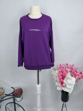 9550 Yazı Detaylı Sweat - 3