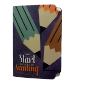 defter tipi postit ve postij seti A5 boy  bloknot - 2
