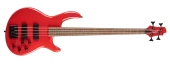 Cort C4 DELUXE CRD 4 Telli Bas Gitar (Kırmızı) thumbnail 1