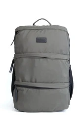 Laptop Bölmeli Çok Gözlü Astarlı Sırt Çantası: Hem Rahat Hem Şık Haki thumbnail 1