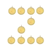 10 Adet Yeni Tarih 22 Ayar Çeyrek Altın Ziynet Gold - 1