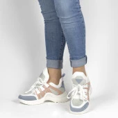 Kadın Renkli Sneakers Ayakkabı - 7