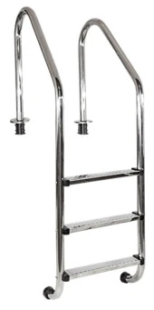 Waterfun Standart Seri Havuz Merdiveni 316 AİSİ 3 Basamaklı - 1