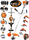 Wacker Pro Alman 11 In 1 F1 Sitil Seri 20 Hp Yan Tipi Benzinli Ot Çalı Tırpanı Toprak Eşeleme Akrobat Çapalama - 1