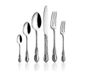 Amboss Pera 72 Parça Çatal Kaşık Bıçak Paslanmaz Çelik Seti - Kutulu - 2