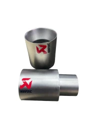 90 LIK UNIVERSAL AKRAPOVİÇ 1 TAKIM (SAĞ-SOL) EGZOZ UCU - 1