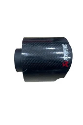 AKRAPOVİC 114 LÜK KARBON PİANO BLACK EGZOZ UÇLARI - 2