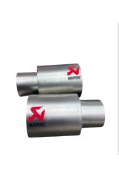 90 LIK UNIVERSAL AKRAPOVİÇ 1 TAKIM (SAĞ-SOL) EGZOZ UCU - 2