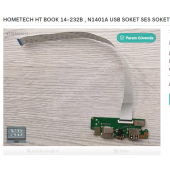 HOMETECH HT BOOK 14-232B , N1401A USB SOKET SES SOKET - 1