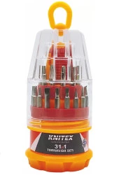 Knitex 31 Pcs Küçük Tornavida Seti KTX-2686 - 1
