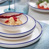 Schafer Iconic Yemek Takımı 24 Parça-Lacivert01 - 2