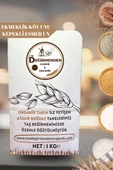 Taş Değirmenden Organik Organik Atalık Ekmeklik Köy Unu - Kepekli Esmer Un - 1 Kilo thumbnail 1
