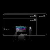 SteelSeries QcK Prism Cloth RGB 4XL Oyuncu Mouse Pad - 5