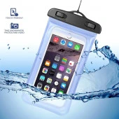 Ateştech Waterproof Bag Su Geçirmez Telefon Kılıfı Dalış Kılıfı Mavi - 3