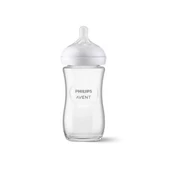Avent Natural Response Doğal Tepkili Cam Biberon 1+ Ay 240 ml - 1