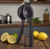 MyBru Siyah Döküm Limon Sıkacağı (Narenciye sıkacağı) thumbnail 3