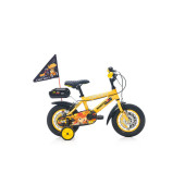 Carraro Monster 12 Çocuk Bisikleti (Mat Siyah Gri Mavi) - 1