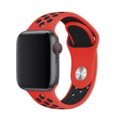 Watch 2 3 4 5 6 Se  42MM 44MM Uyumlu Kordon Kayış Bileklik Delikli Spor Band - 2