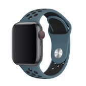 Watch 2 3 4 5 6 Se  42MM 44MM Uyumlu Kordon Kayış Bileklik Delikli Spor Band - 3