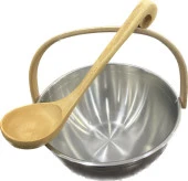 Paslanmaz Sauna Kovası ve Kepçesi - 1