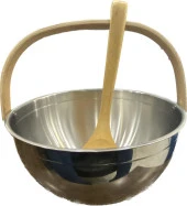 Paslanmaz Sauna Kovası ve Kepçesi - 2