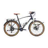 Carraro CR-T Trail 27,5 jant Özel Seri Bisiklet (Mat Siyah Yeşil Kamuflaj) 52 Kadro - 1