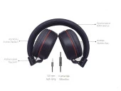 Bood HXB-50 Stereo Kablolu Kulaklık  Siyah - 3