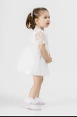 Bebek Kız Çocuk Doğum Günü Parti Düğün Elbise Tüllü Tütü Astarlı Çocuk Giyim Bebek Giyim Kız Bebek ELBYDSNTUL - 3