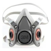 3m 6300 Yarım Yüz Gaz Maskesi+2138 P3 ORGANİK OZON FİLTRESİ - 1