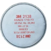 3m 6300 Yarım Yüz Gaz Maskesi+2138 P3 ORGANİK OZON FİLTRESİ - 2