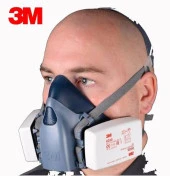 3M 7502(Orta Boy) Yarım Yüz Maskesi - 2
