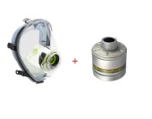 BLS 5150 Class 3 Termoplastk RD40 Tam üz Gz M+ Drager 6738802 A2B2E2K1 Filtre - 1