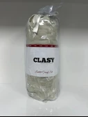 Clasy Ranforce Lastikli Çarşaf Seti Çift Kişilik Düz Krem - 1