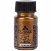 Cadence Dora Metalik Boya 50ml 123 Oxide Gold - 1