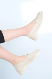 Scarletta 24-06 Triko Günlük Kadın Düz Babet Ayakkabı thumbnail 4