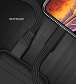 Apple iPhone 2.1A Yenilenebilir Kesilebilir USB Lightning Data ve Hızlı Şarj Kablosu - 4