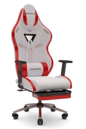 Warrior Aragorn Blanc Deri Oyuncu Koltuğu - Kırmızı - Ayak Uzatmalı Bilgisayar Sandalyesi 1698B0511 thumbnail 1