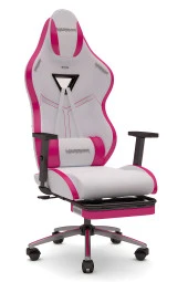 Warrior Aragorn Blanc Deri Oyuncu Koltuğu - Pembe - Ayak Uzatmalı Bilgisayar Sandalyesi 1698B0518 thumbnail 1